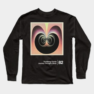 Journey through a body - Minimal Style Graphic Artwork Design Long Sleeve T-Shirt